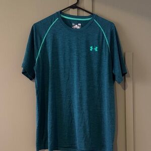 Under Armour Men's Teal Short Sleeve Shirt